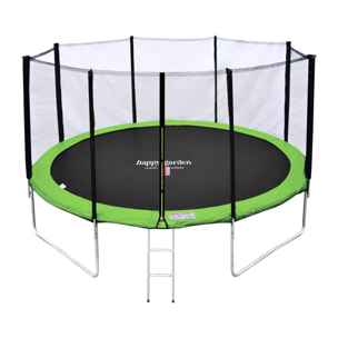 Trampoline réversible avec accessoires -