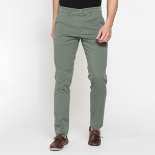 PANTALONE CHINO MOD. 624 IN LEGGERA GABARDINA STRETCH