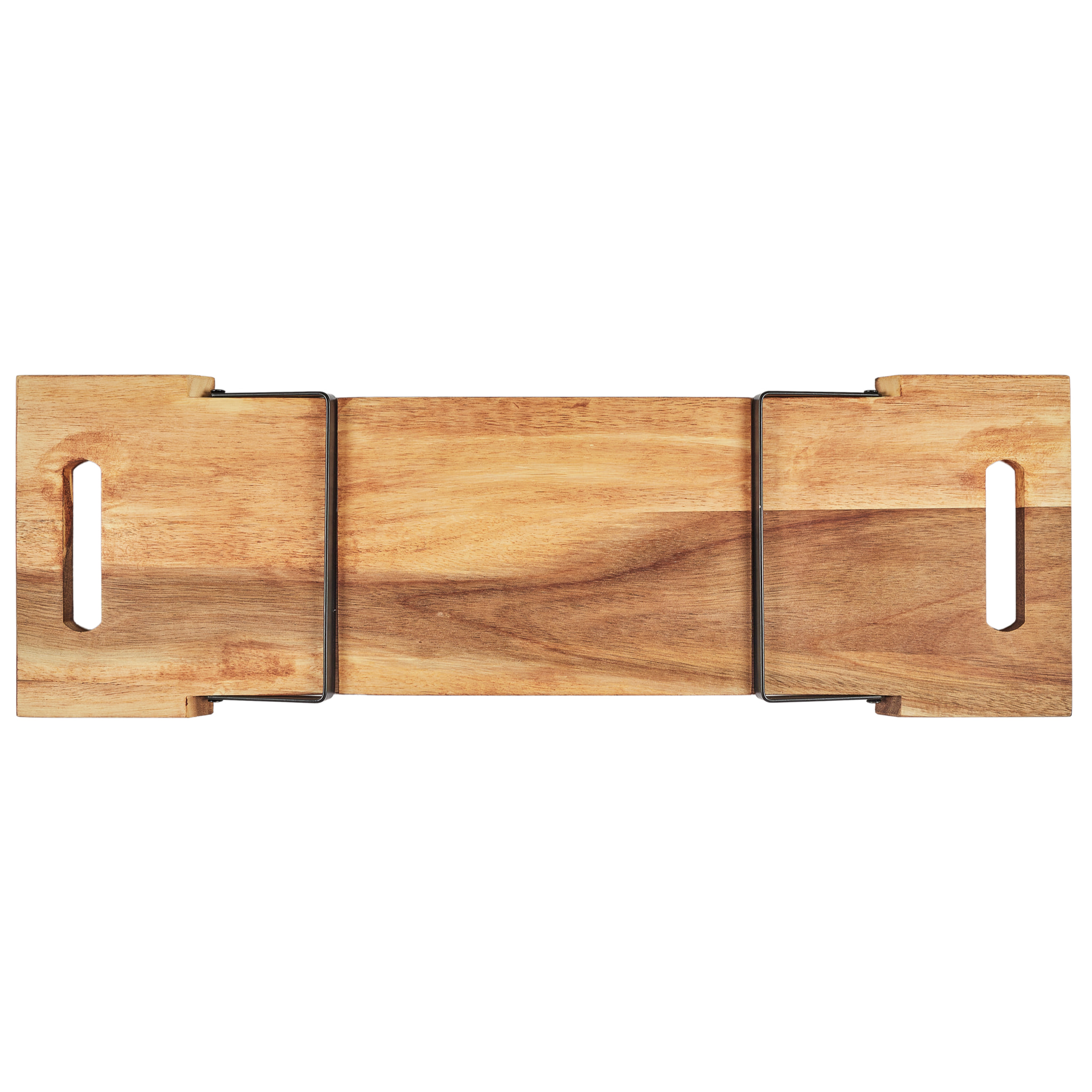 PLANCHE DE PRESENTATION ACACIA PIED METAL 55CM M6