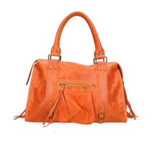 Borsa a spalla da donna - Modello Elara - Vera pelle - 41.0 x 28.0 x 13.0 cm