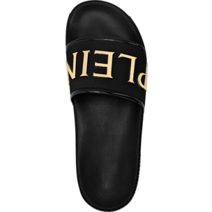 PLEIN SPORT Flat Gummy Sandals