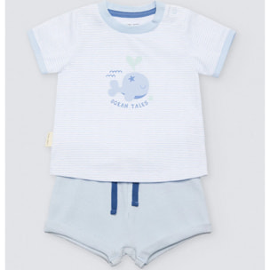 Tutina corta per neonato Tiger