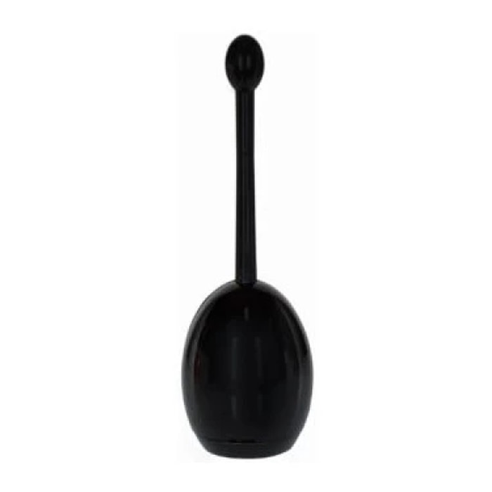 Brosse wc EGG Noir 11,5x40cm Spirella