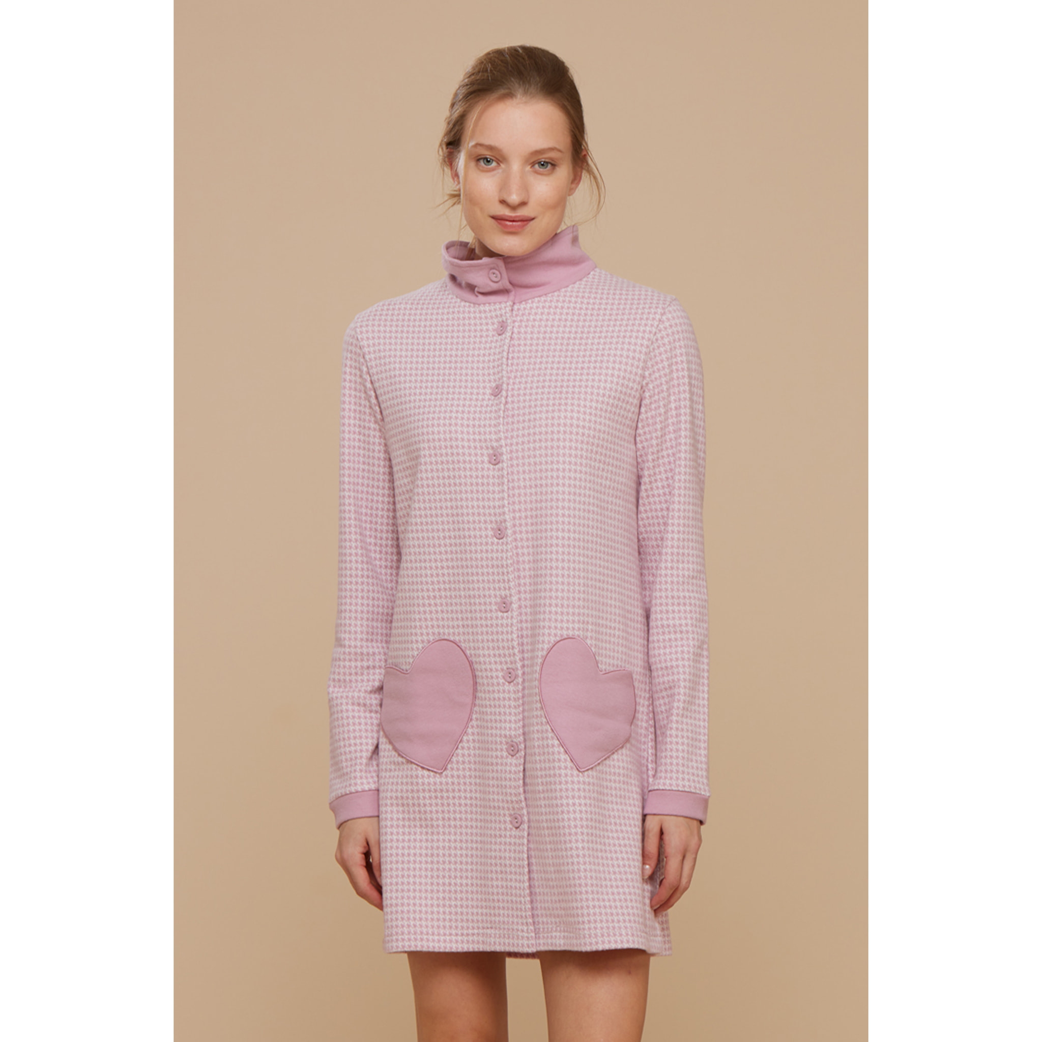 Vestaglia donna punto milano piedipull Noidinotte