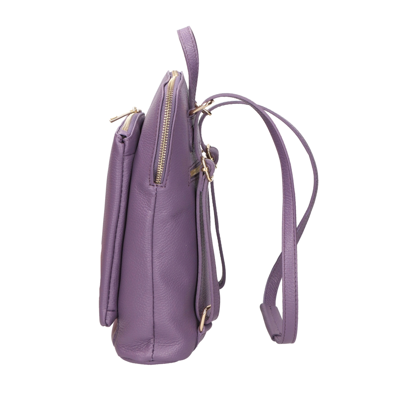 Zaino da Donna Vivenzia in Vera Pelle Made in Italy 23x29x6,5 cm