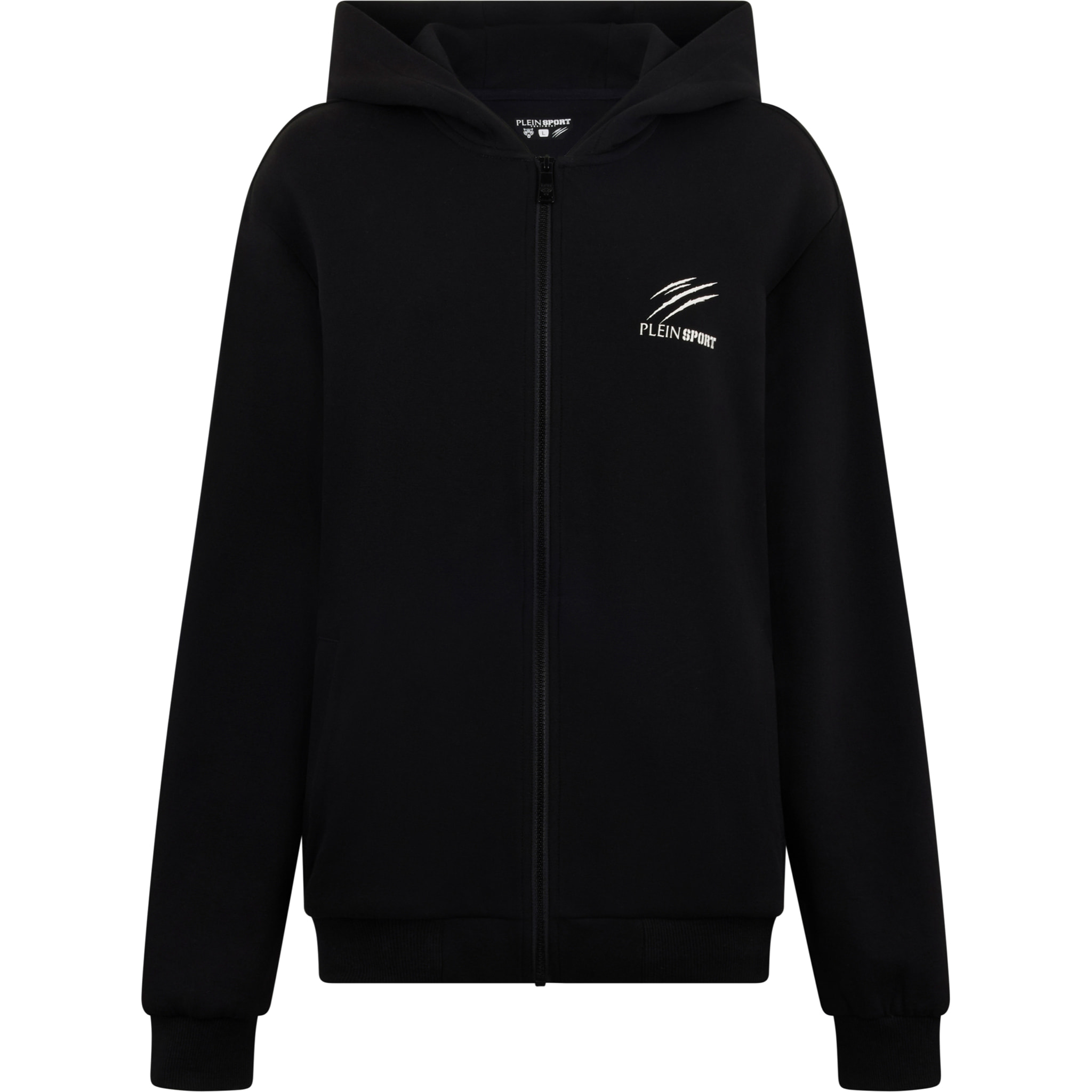 PLEIN SPORT Pique Zip Hoodie Icon