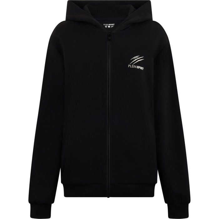 PLEIN SPORT Pique Zip Hoodie Icon