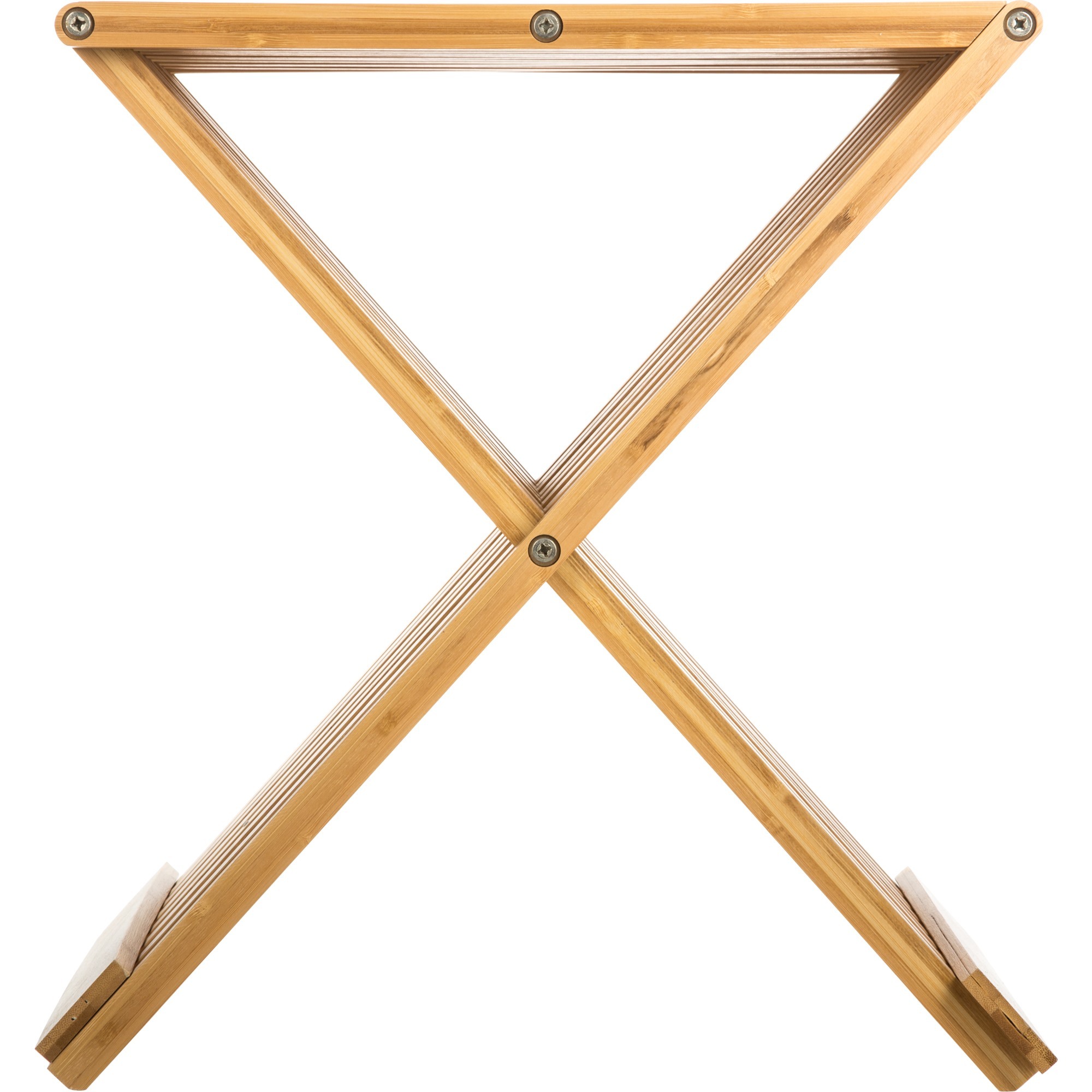 Silla/taburete plegable de bambú