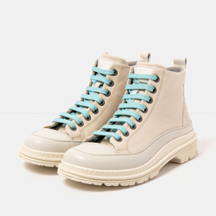 Botines 1895 RUBBER NYLON CREAM/ BIRMINGHAM color Cream