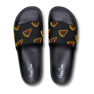 Chanclas pool slider pizza slice