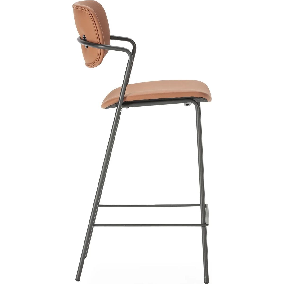 Lot de 2 tabourets en simili - SKANDI