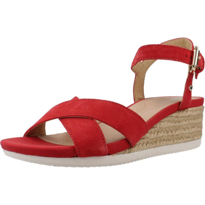 Sandalias Mujer de la marca GEOX  modelo D ISCHIA CORDA C ROJO