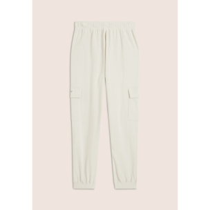 Pantaloni Cargo Regular Fit in French Terry