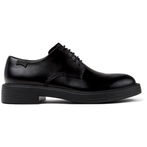 Zapatos de cordones - CAMPER Dean - Negro - Cuero liso