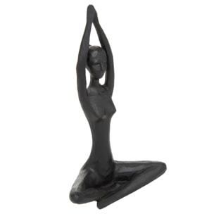 Statuette femme yoga Lina H.22cm résine