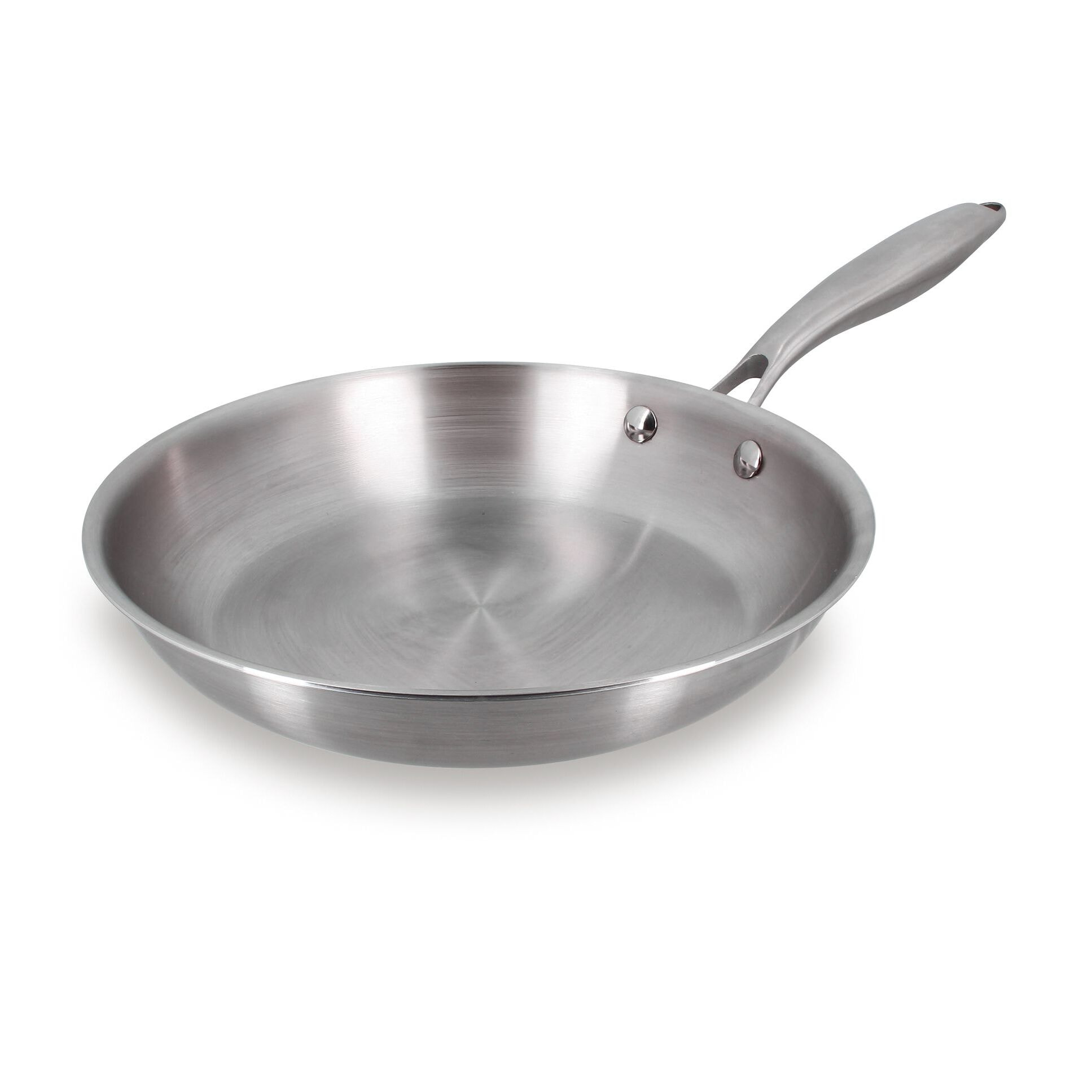 Poêle en acier inoxydable 24cm - tous feux TRINOX