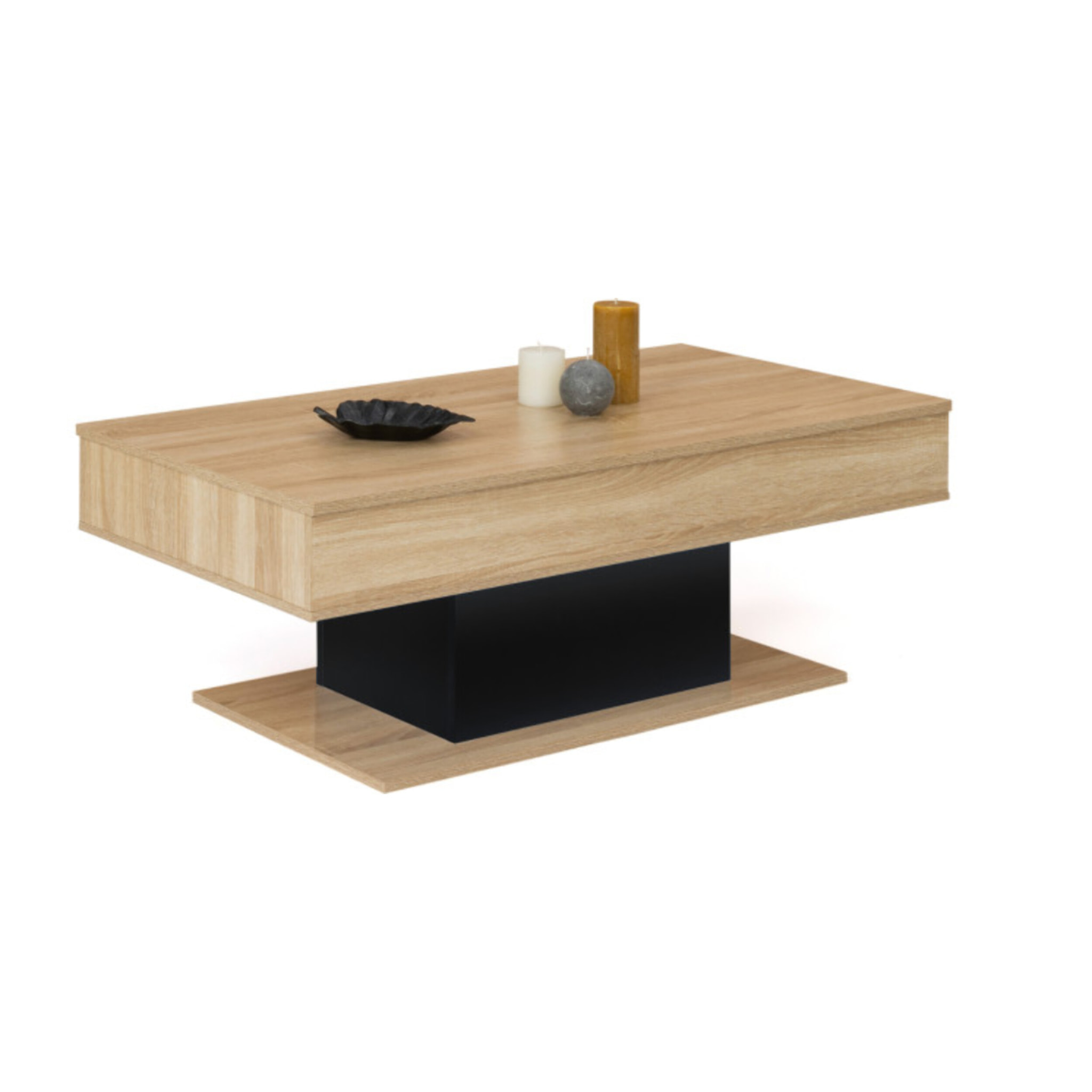 Table basse Tania avec plateau relevable