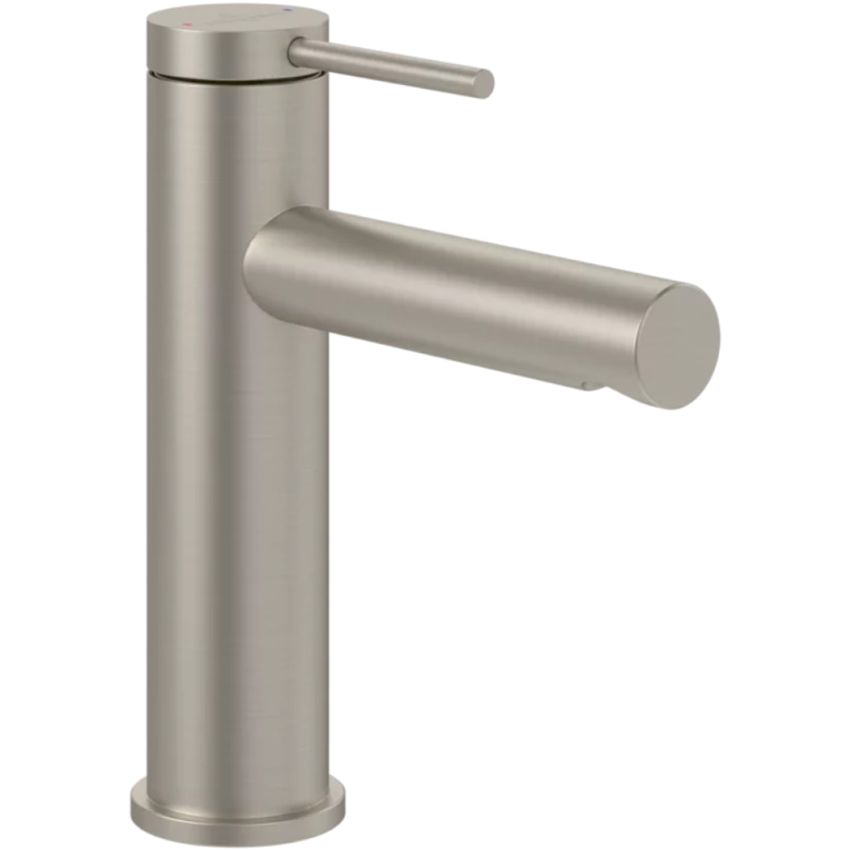 Mitigeur lavabo Loop & Friends sans tirette Brushed Nickel Matt