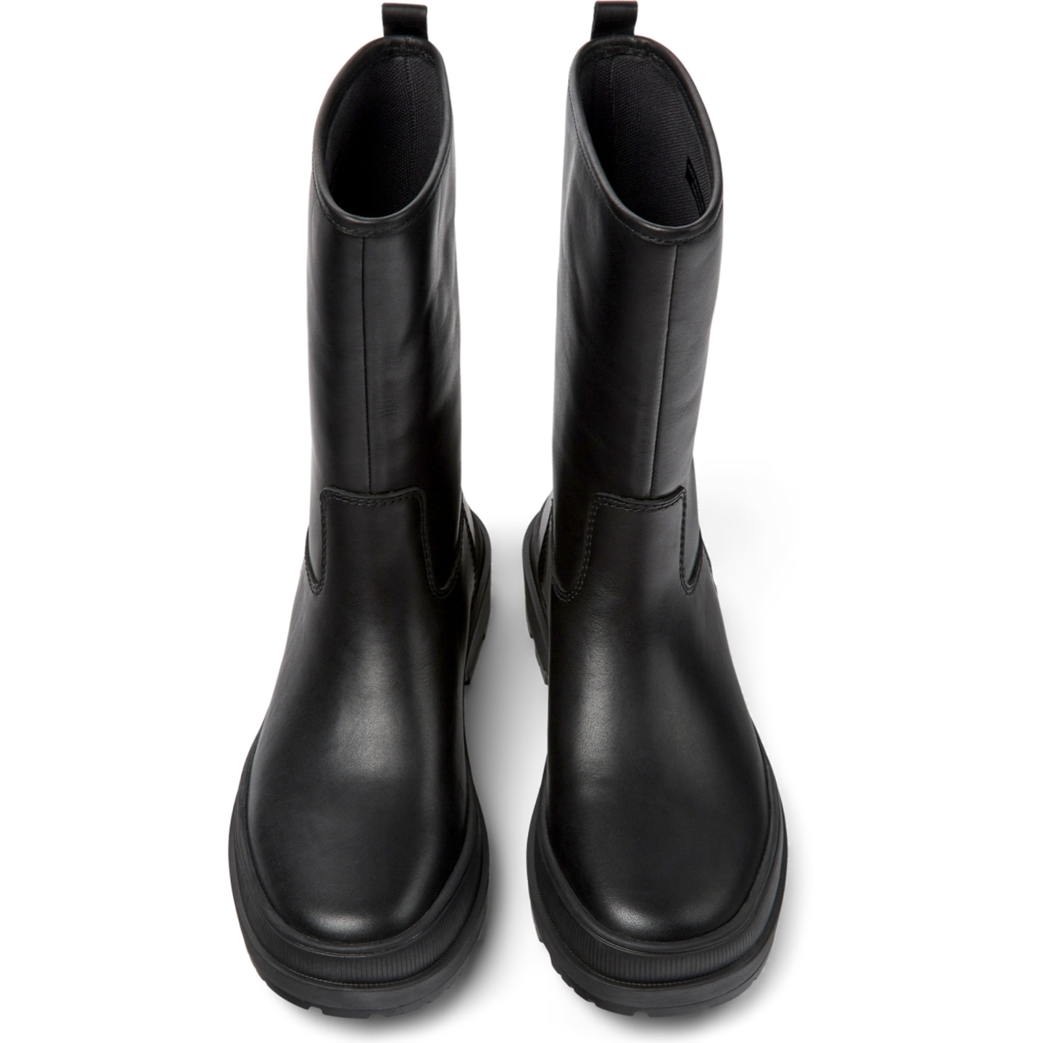 Botines - CAMPER Brutus Trek - Negro - Cuero liso