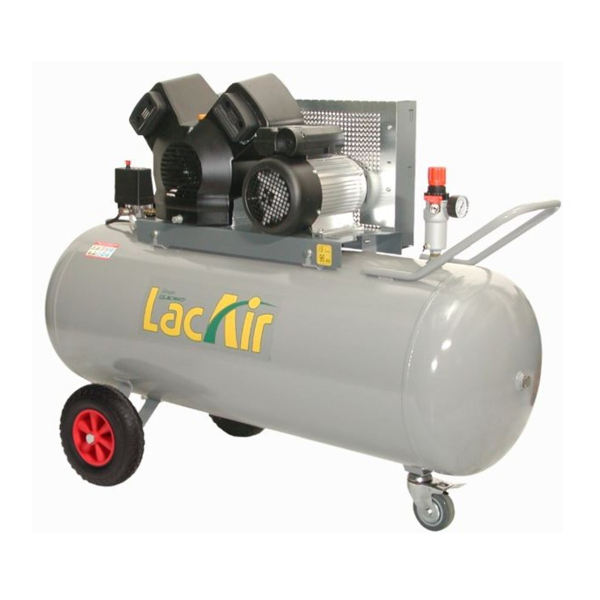 Compresseur à courroie 23m³/h -200l-11bar TwinAir 23/200 M - LACME - 462900