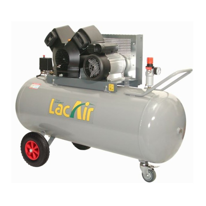 Compresseur à courroie 23m³/h -200l-11bar TwinAir 23/200 M - LACME - 462900