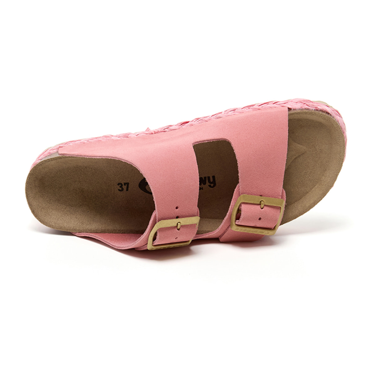 SANDALO CON ZEPPA BILLOWY ROSA