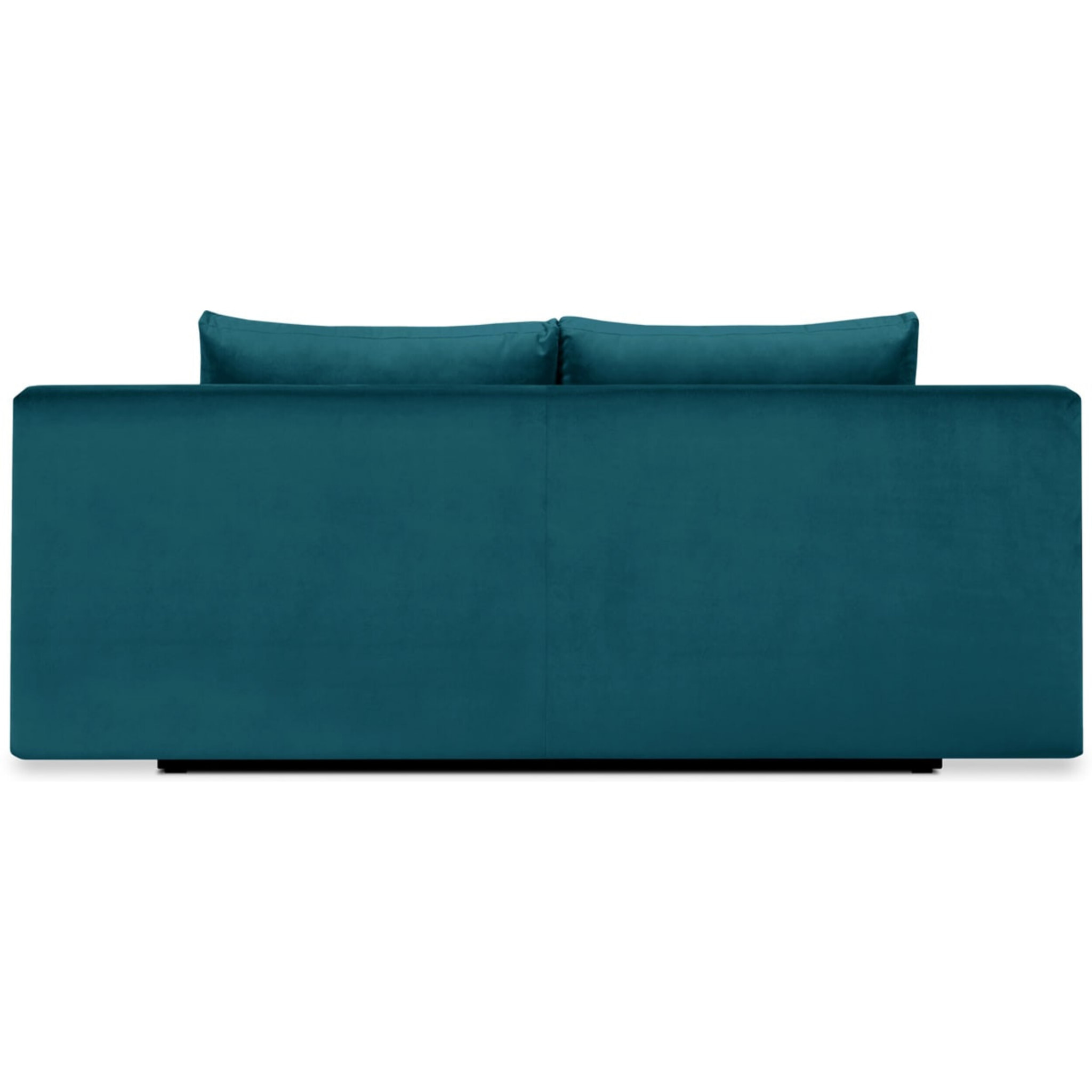 Canapé convertible 3 places en velours - LARIA