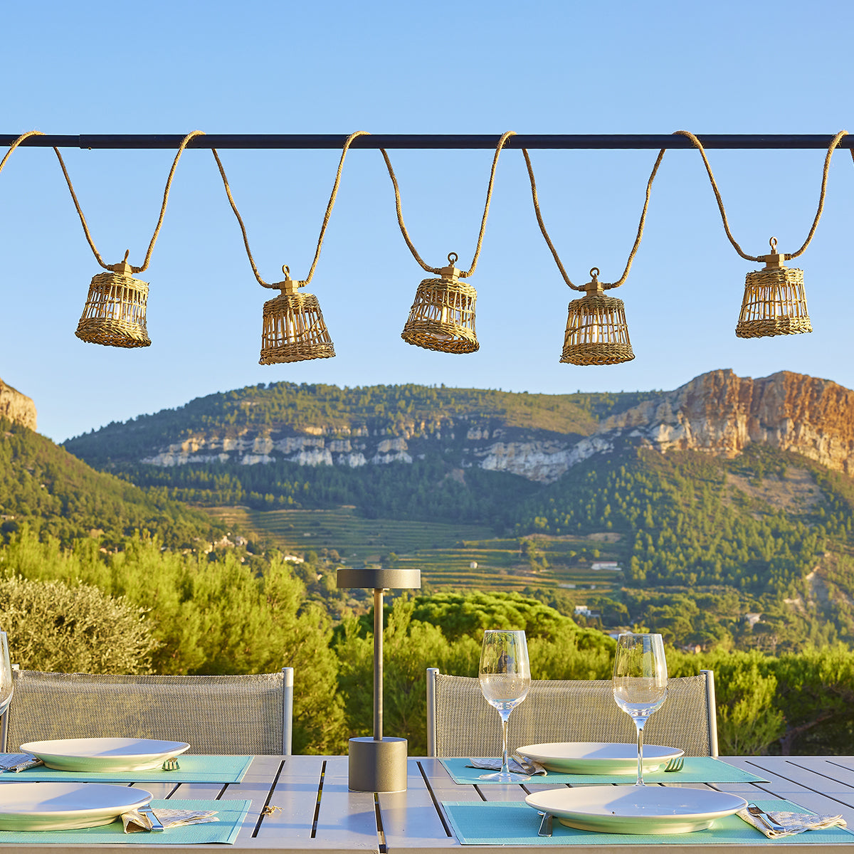 Guirlande solaire SAMOA 20 LED 13M