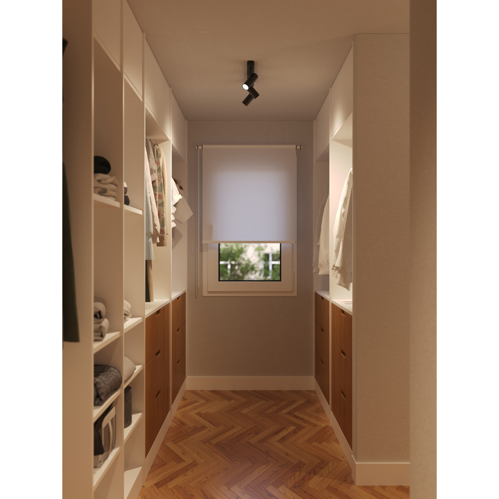 Forlight Focos LED Integrados 4000K - Iluminación Moderna para Hogar, Acabado Negro Prismatizado, Material Resistente en Acero y Policarbonato, Serie Logos Triple