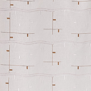 Modulable brodé motif graphique - Marron Clair