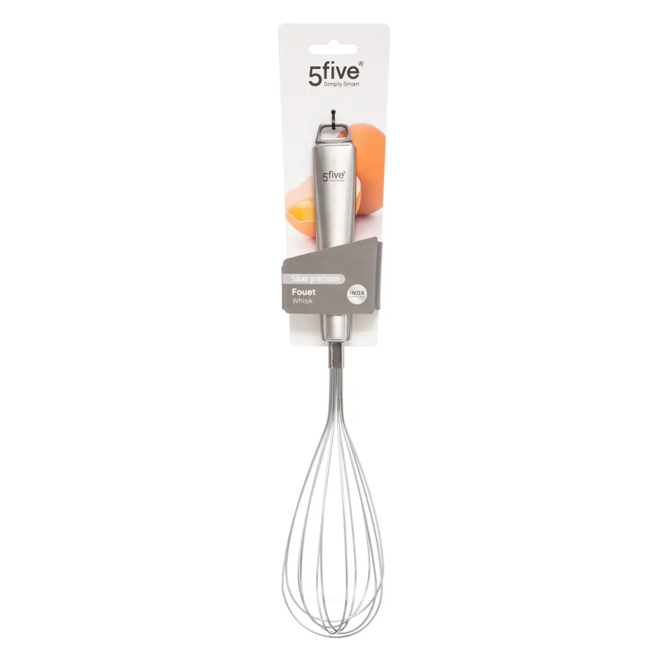 Fouet en inox "Silver Précision"