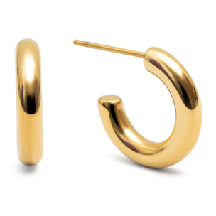 Orecchini Nairo Acciao Placcato Oro