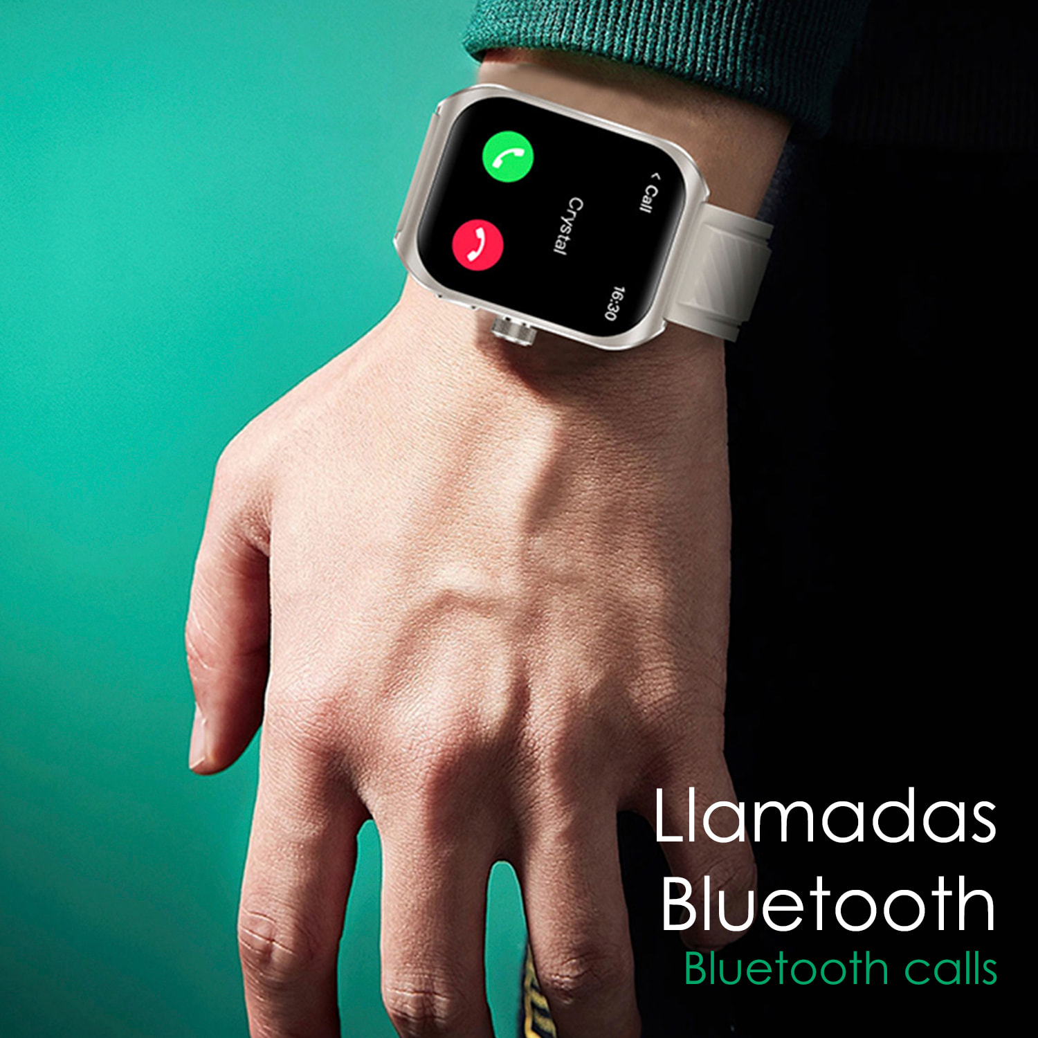 DAM Smartwatch Z88 Pro doble pulsera. Funciones outdoor, llamadas BT, notificaciones push. Funciones deportivas + salud. 5,2x1,2x4,1 Cm. Color: Azul Oscuro