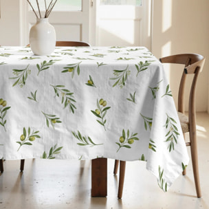 Nappe anti-taches 100% coton Apolo