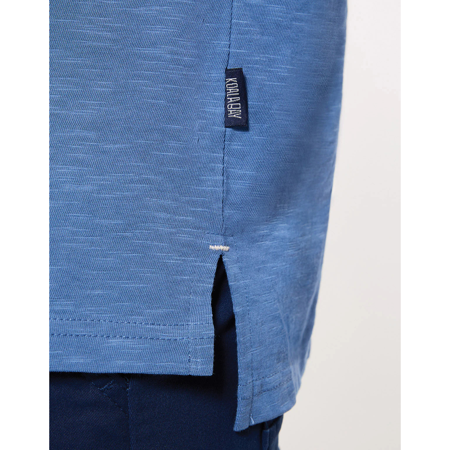 Camiseta Manga Corta Azul - Button