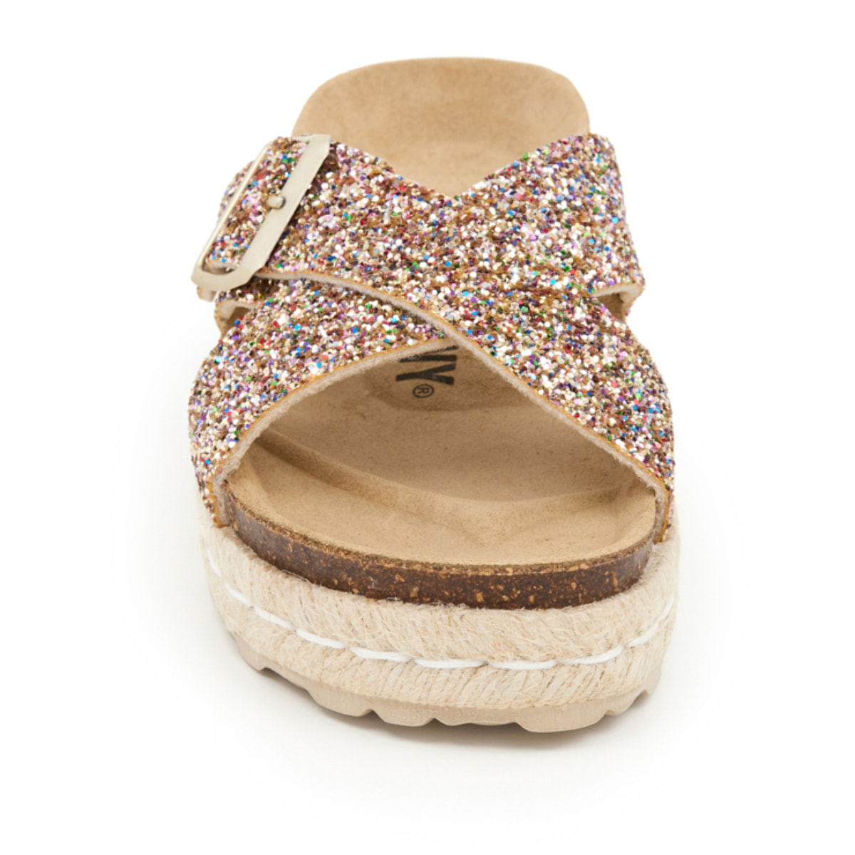 SANDALO CON ZEPPA BILLOWY DORATO