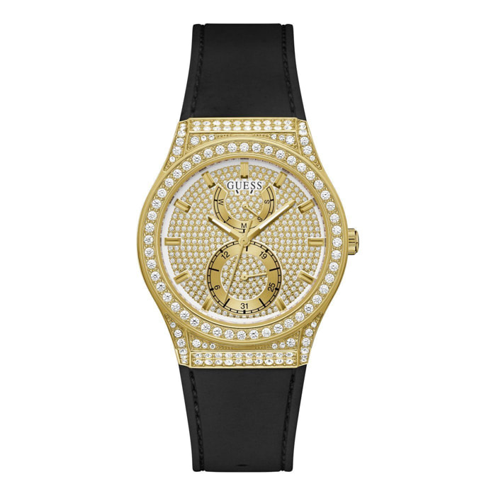 Reloj Guess GW0439L2 Mujer Analogico Cuarzo con Correa de Silicona
