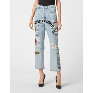 PHILIPP PLEIN Pantalones vaqueros Loose Fit