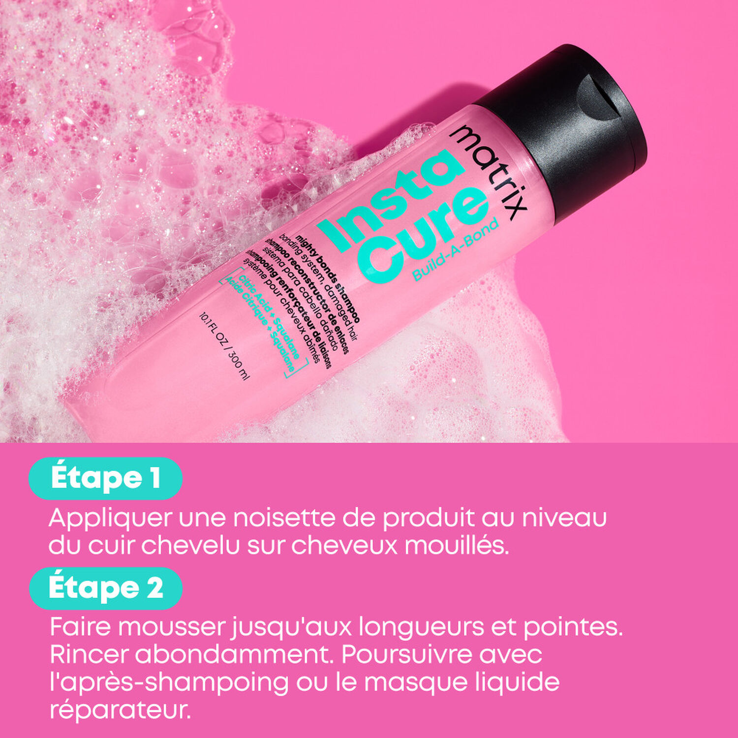 Instacure Build-A-Bond - Shampoing Renforçateur