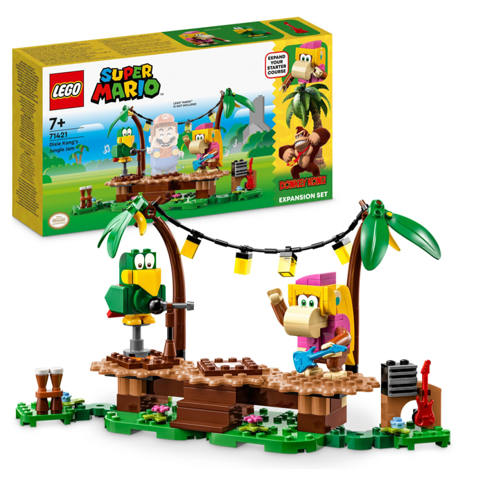 LEGO SUPER MARIO 71421 - PACK DI ESPANSIONE CONCERTO NELLA GIUNGLA DIXIE KONG