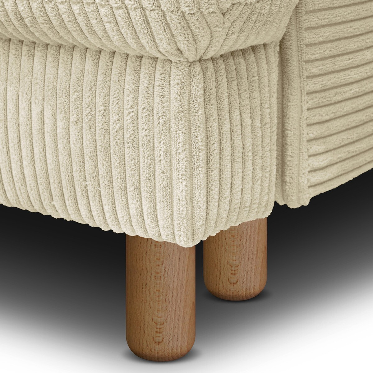 Canapé d'angle à gauche convertible 4 places - MARCEAU