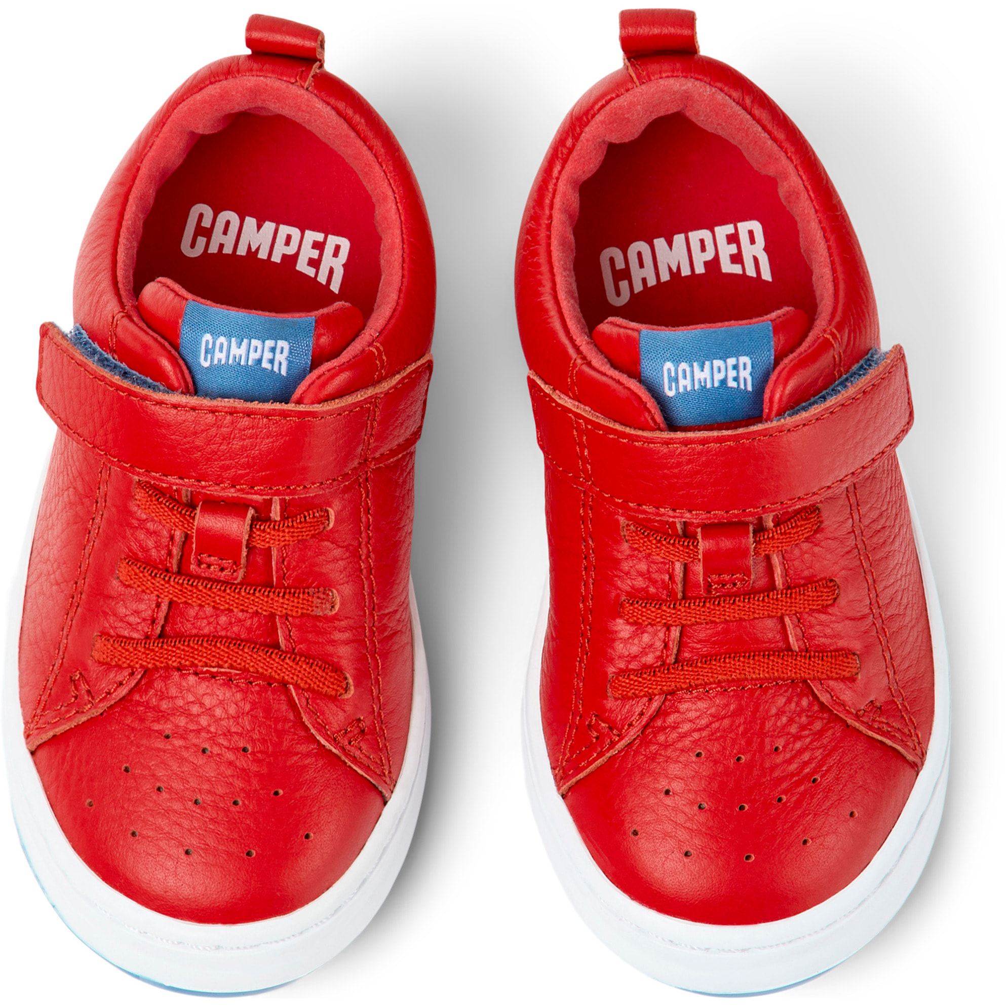 Zapatillas - CAMPER Runner Four - Rojo - Cuero liso
