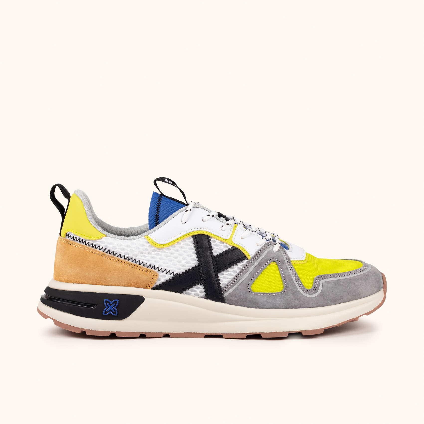 Sneakers Estilo Retro-Running en Colores Combinados MUNICH FUTTURA 04