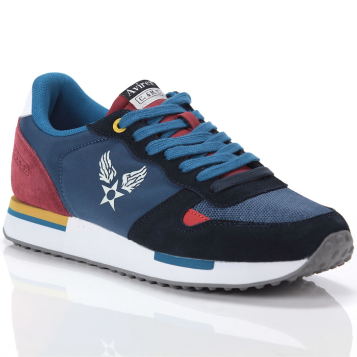 Sneakers Avirex Isaac Deep Phonebox Blu