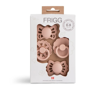 Frigg Mi Primer Chupete Pack 4 Uds. Floral Heart
