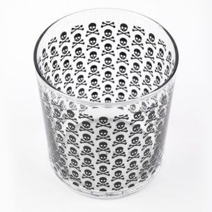 Set de 8 vasos de agua calavera 35cl scalpers home