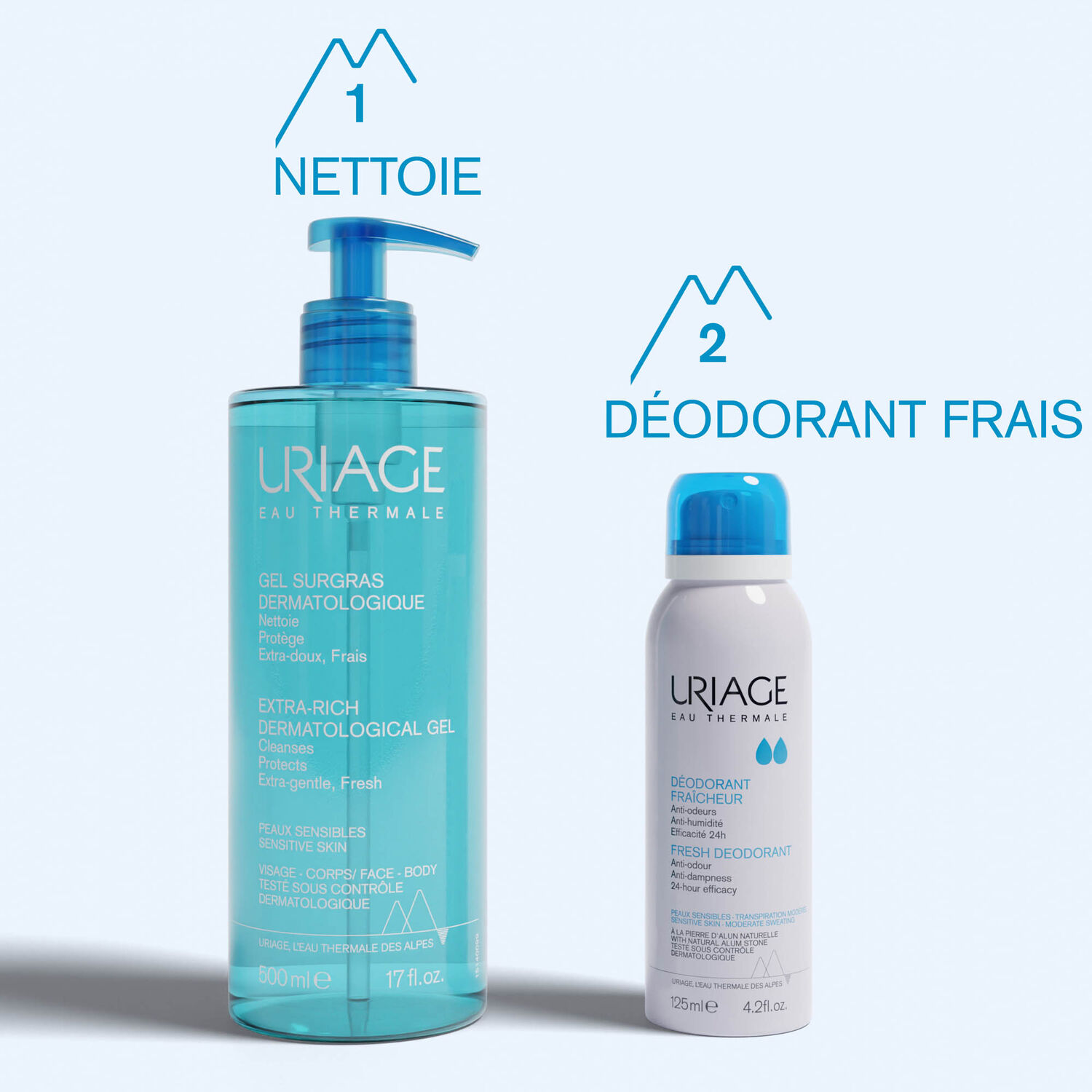 Déodorant Fraîcheur - Anti-Odeurs, Anti-Humidité, Efficacité 24h 125 ml