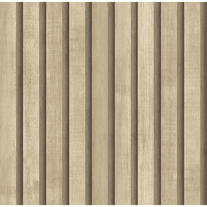 Papel pintado CERAMIKO, Slat wall madera 53x1000 cm