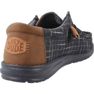 DERBIES - OXFORD HEY DUDE WALLY PLAID