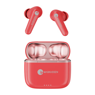 MAGNUSSEN M17 EARPHONES en color Rojo